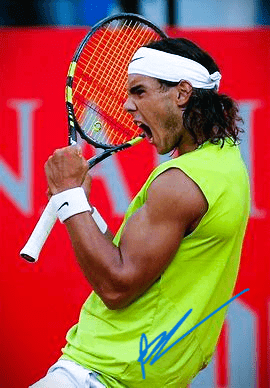 Rafael Nadal's racquet Auctioned at $118K