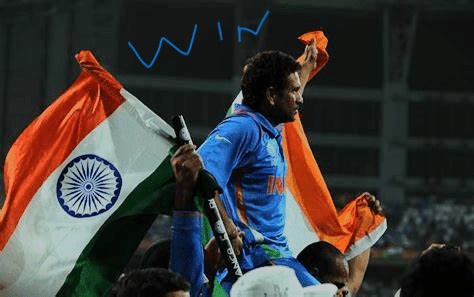 Win for India : IND vs AFG